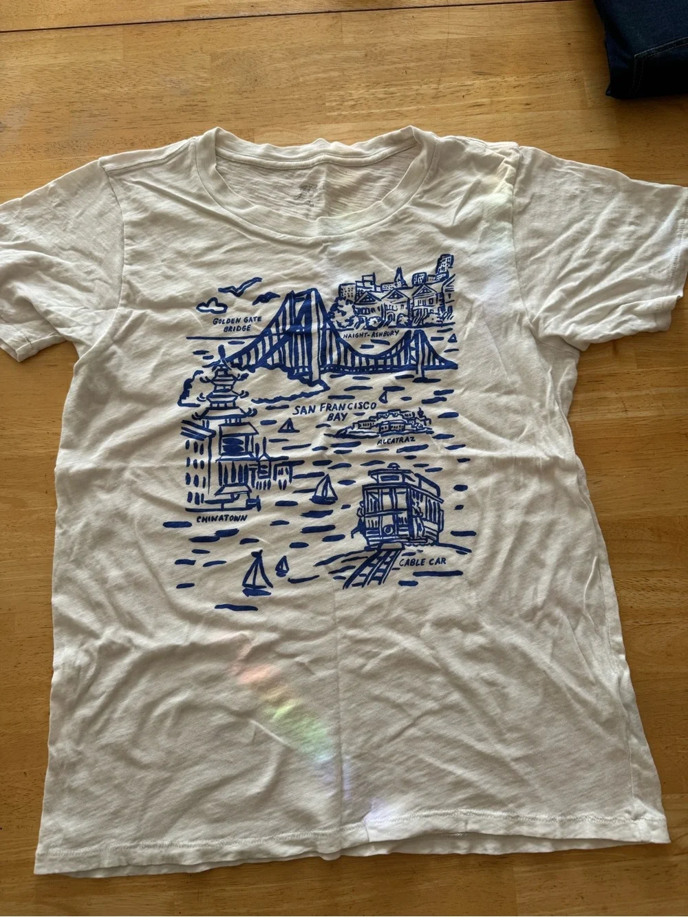 J Crew San Francisco Tee
